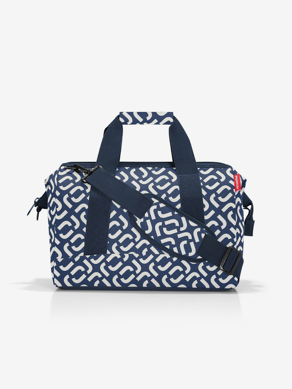 Reisenthel Borsa da viaggio Reisenthel Allrounder M Signature blu scuro a fantasia