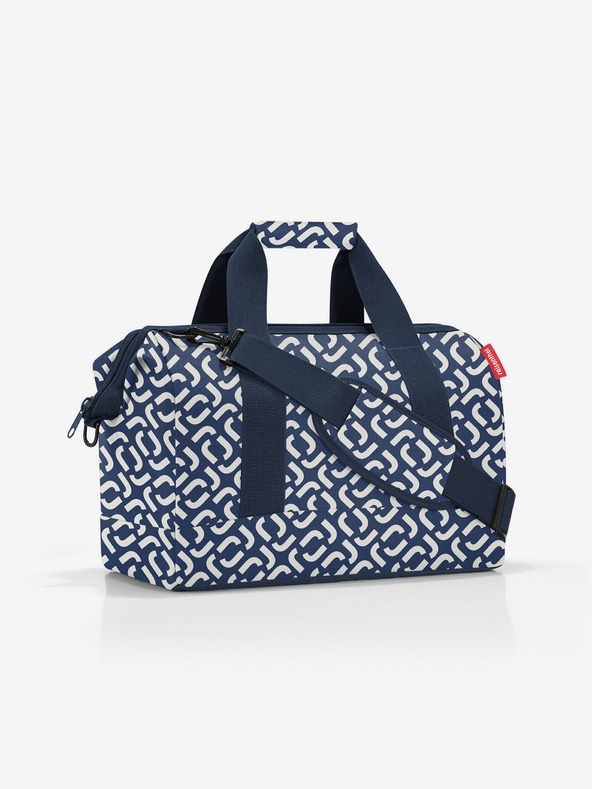 Reisenthel Borsa da viaggio Reisenthel Allrounder M Signature blu scuro a fantasia