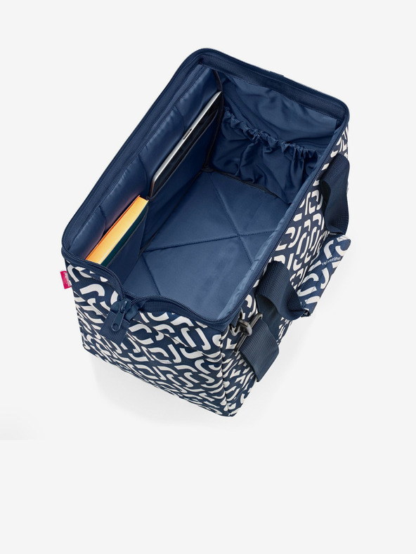 Reisenthel Borsa da viaggio Reisenthel Allrounder M Signature blu scuro a fantasia
