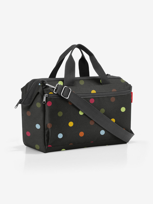 Reisenthel Borsa da viaggio nera a pois Reisenthel Allrounder S Pocket Dots