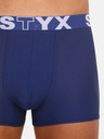 Styx Set di tre boxer da uomo in blu scuro STYX