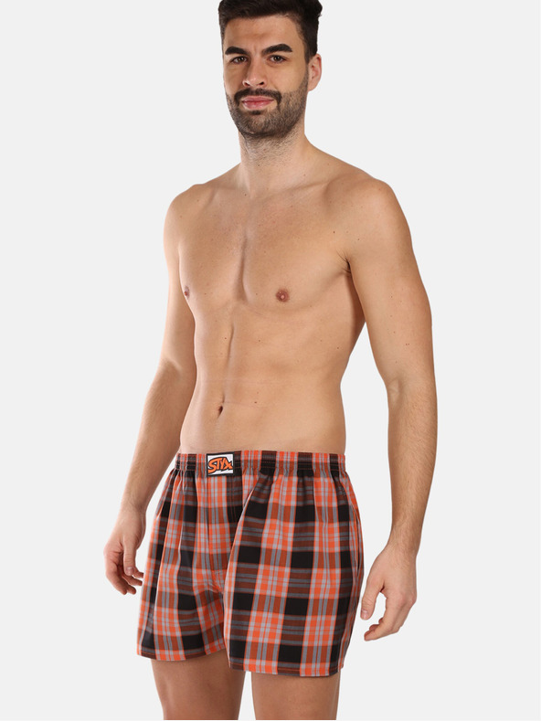 Styx Set di tre pantaloncini Styx da uomo elasticizzati classici multicolore