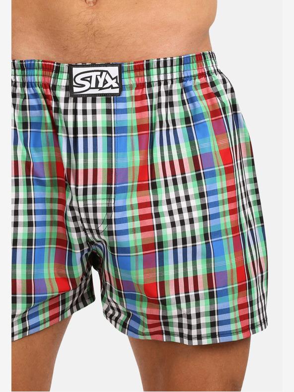 Styx Pantaloncini in gomma Styx Classic da uomo Multicolore