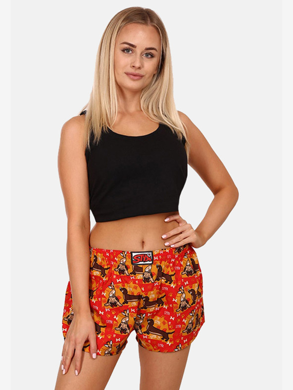 Styx Pantaloncini elasticizzati Styx art classic da donna