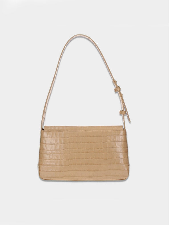 Elega Borsa con patta da donna beige Elega Dundee