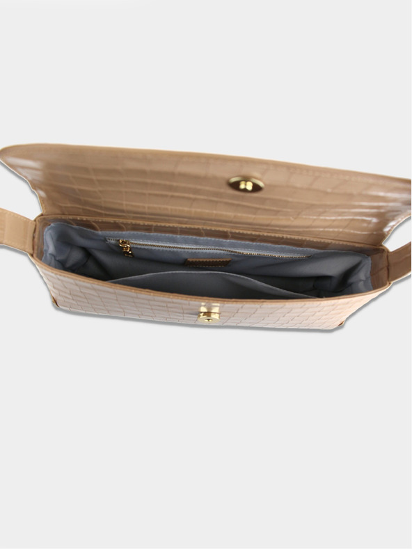 Elega Borsa con patta da donna beige Elega Dundee