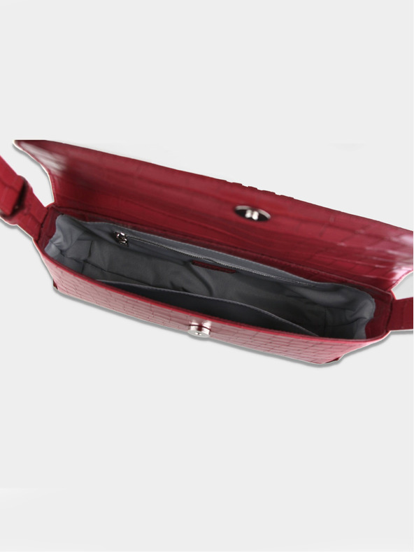 Elega Borsetta con patta da donna rossa Elega Dundee