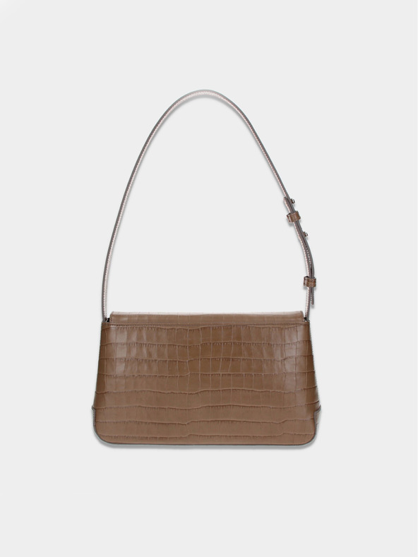 Elega Borsa a mano Elega Dundee marrone con patta da donna