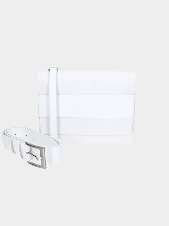 Elega Borsa da donna bianca Elega Nosme