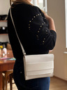 Elega Borsa da donna bianca Elega Nosme