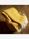Balkanova Coperta di lana Elma I - giallo senape