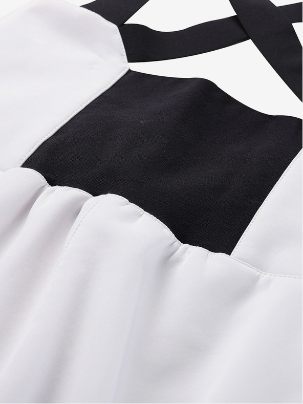 ALPINE PRO Pantaloni softshell da sci da donna con membrana ALPINE PRO GERANA bianco