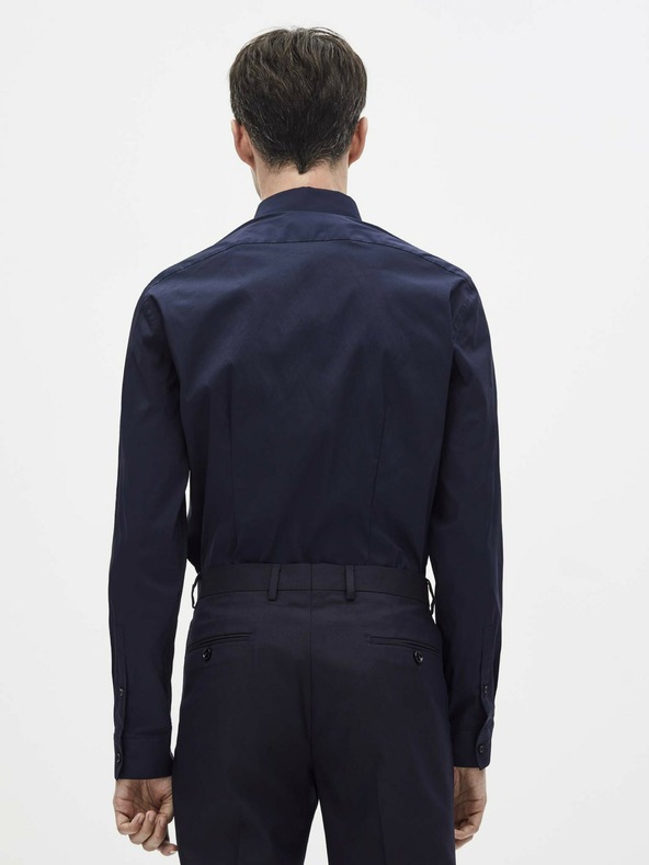 Celio Camicia da uomo blu scuro Celio Masantal1