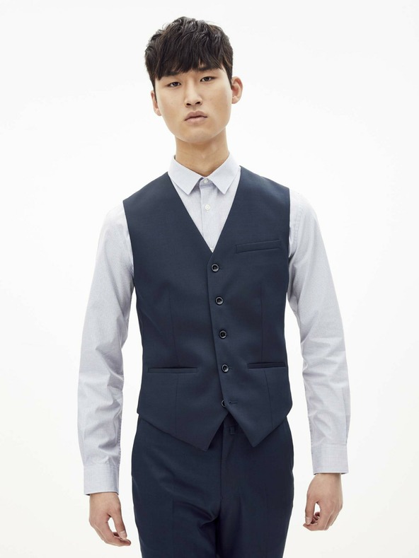 Celio Gilet blu scuro Celio Rugidiam