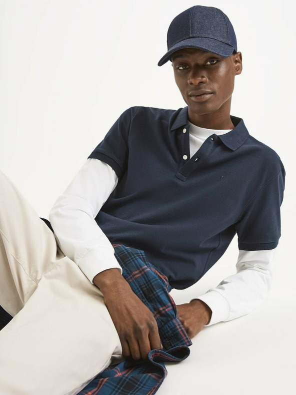 Celio Polo da uomo blu scuro Celio