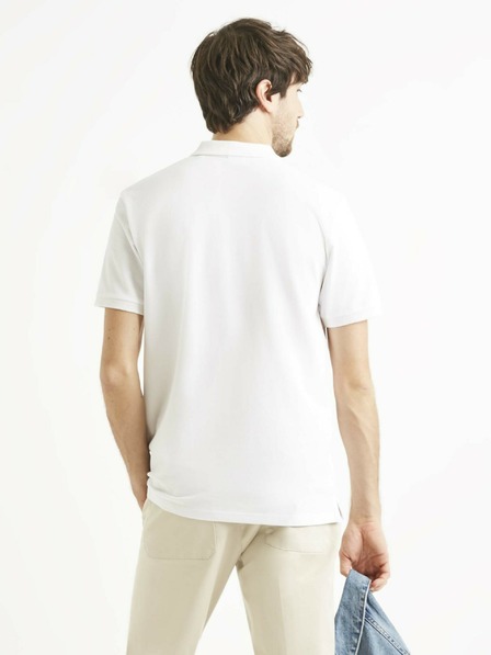 Celio Polo da uomo bianca Celio