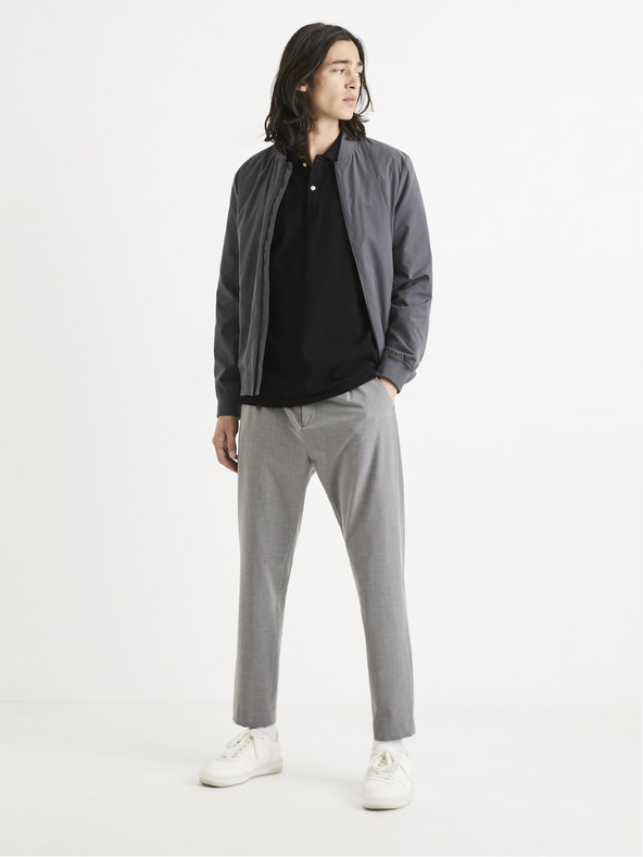 Celio Polo nera da uomo Celio Teone