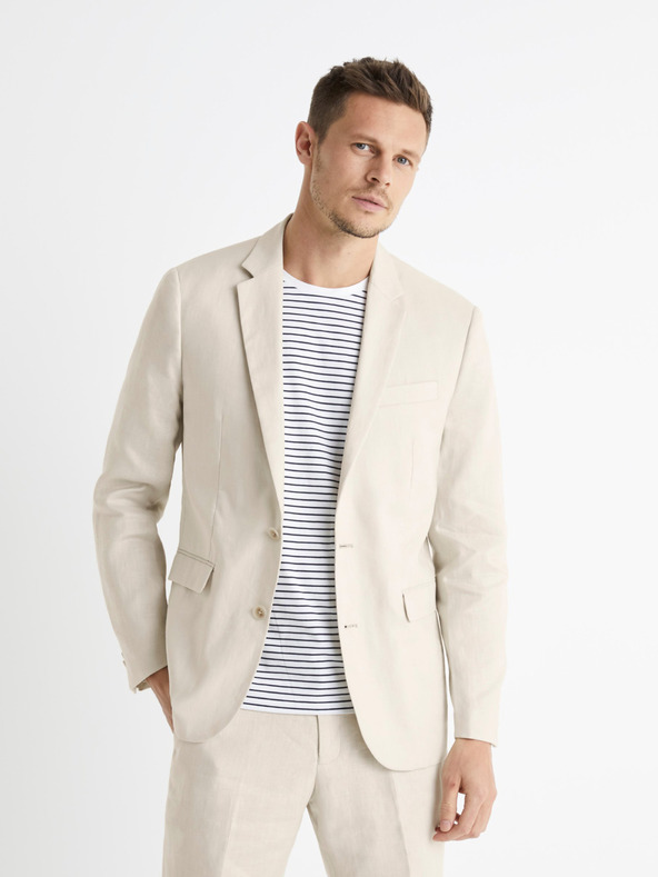 Celio Giacca in lino Buhot2 Celio