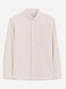 Celio Camicia oxford beige regular Celio Caoxfordy