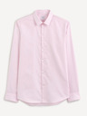 Celio Camicia slim fit da uomo rosa chiaro Celio Narox