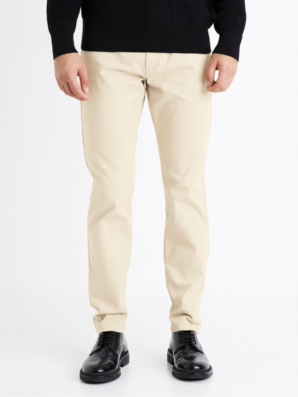 Celio Pantaloni chino beige da uomo Celio Tocharles