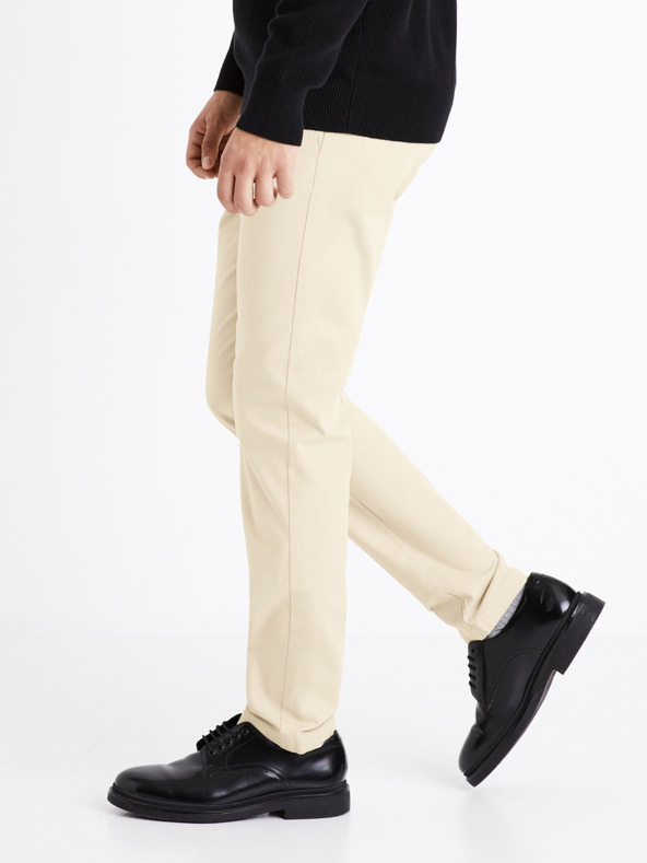 Celio Pantaloni chino beige da uomo Celio Tocharles