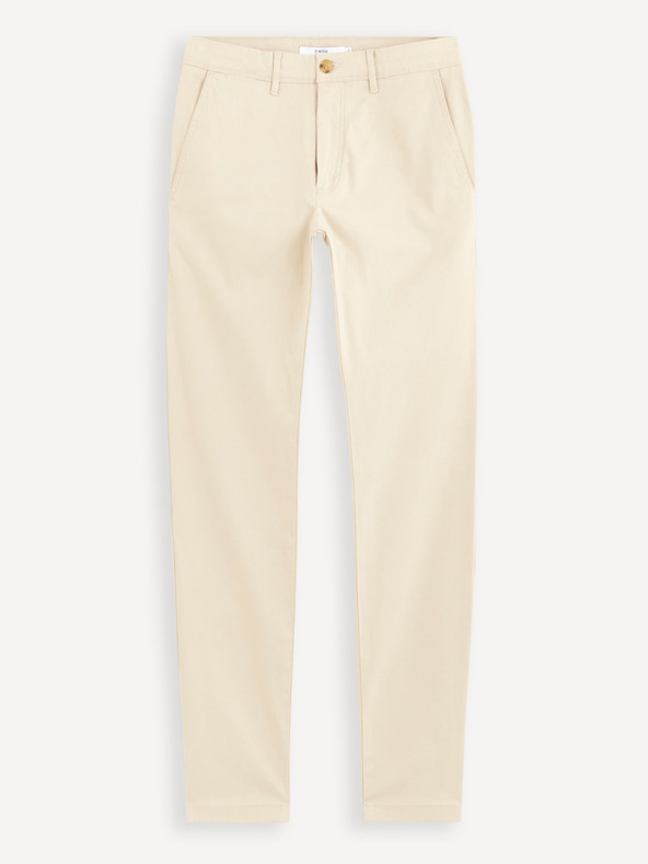 Celio Pantaloni chino beige da uomo Celio Tocharles