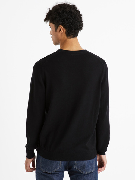 Celio Maglione nero da uomo Celio Decoton