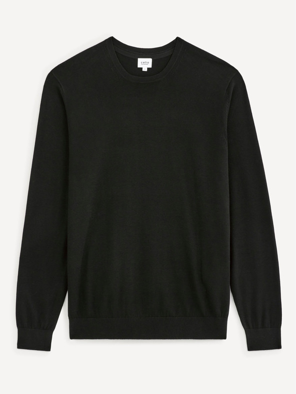 Celio Maglione nero da uomo Celio Decoton