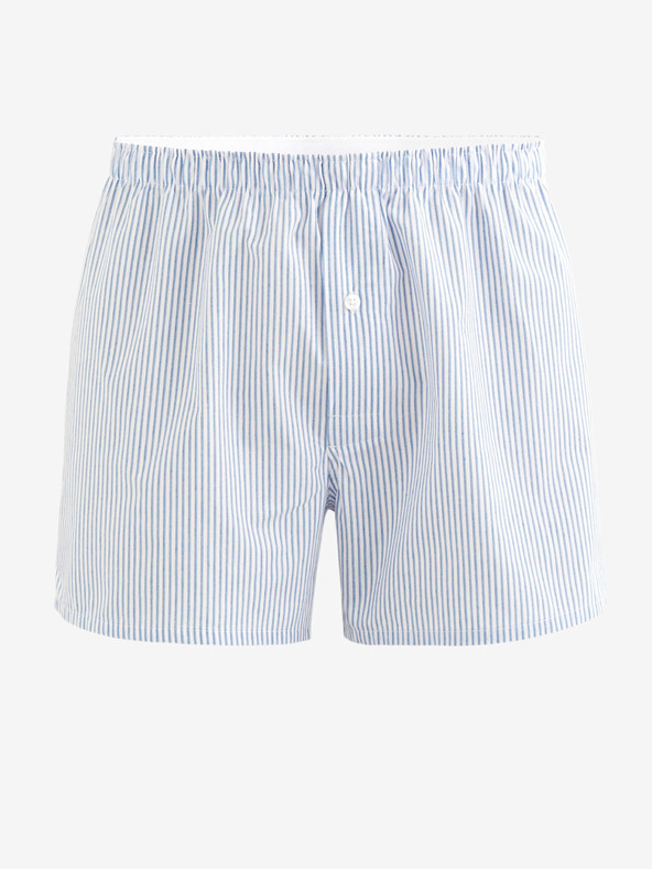 Celio Boxer a righe bianche e blu da uomo Celio Dibistripe