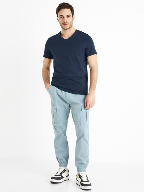 Celio Camicia basic uomo blu scuro Celio Debasev