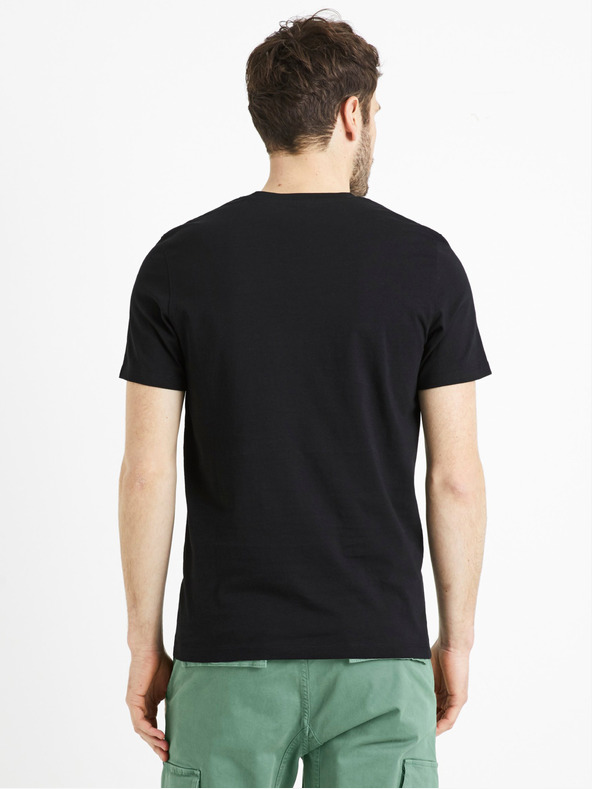 Celio Camicia basic da uomo nera Celio Debasev