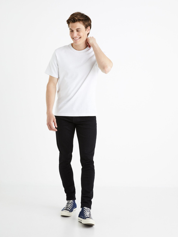 Celio Jeans skinny neri da uomo Celio Foskinny1