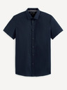Celio Camicia da uomo blu scuro Celio Daslim