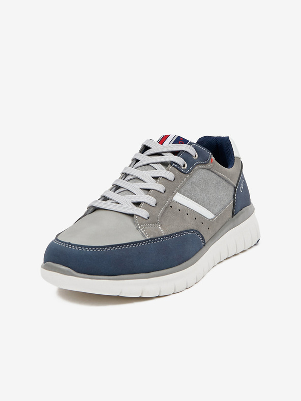 Celio Sneakers da uomo grigie in pelle scamosciata Celio