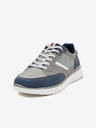 Celio Sneakers da uomo grigie in pelle scamosciata Celio
