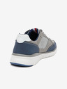 Celio Sneakers da uomo grigie in pelle scamosciata Celio
