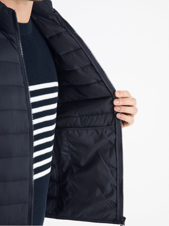 Celio Gilet trapuntato da uomo blu scuro Celio Fulock