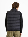 Celio Gilet trapuntato nero da uomo Celio Fulock