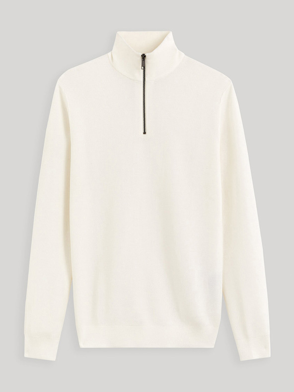 Celio Maglione da uomo panna con collo alto Celio Celim