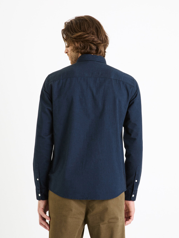 Celio Camicia Celio Daxford da uomo blu scuro