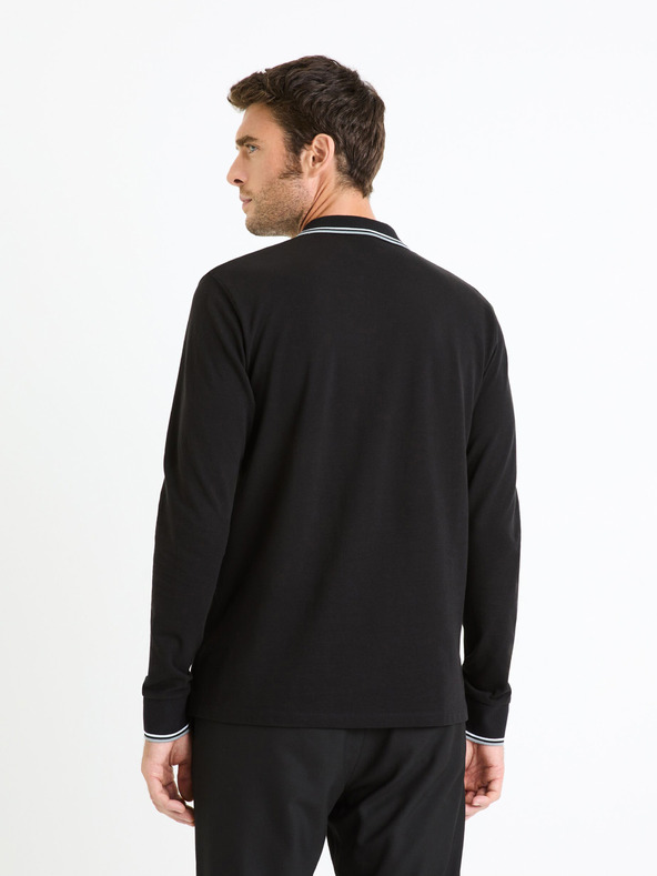 Celio Polo basic uomo nero Celio Decolml