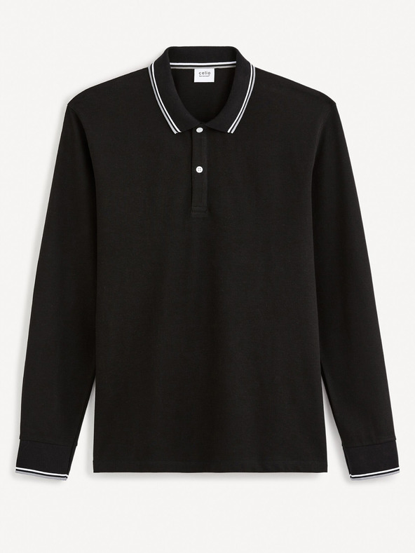 Celio Polo basic uomo nero Celio Decolml