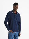 Celio Polo basic da uomo blu scuro Celio Decolml