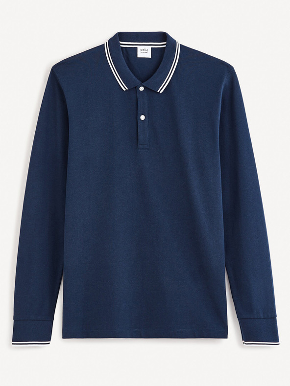 Celio Polo basic da uomo blu scuro Celio Decolml