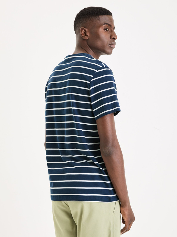 Celio Camicia basic uomo blu scuro Celio Gebaser