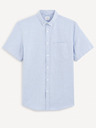 Celio Camicia Celio Daxfordmc Azzurro Uomo