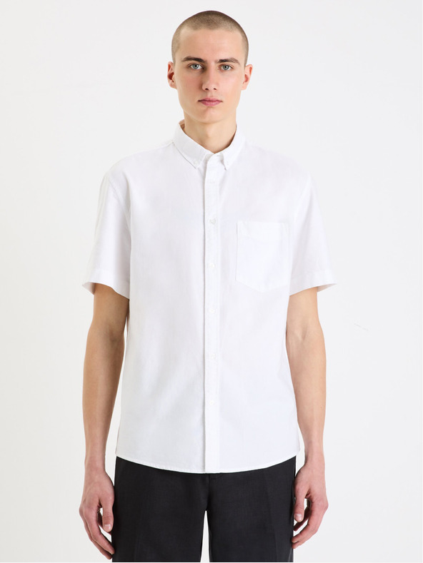 Celio Camicia Celio Daxfordmc bianca da uomo