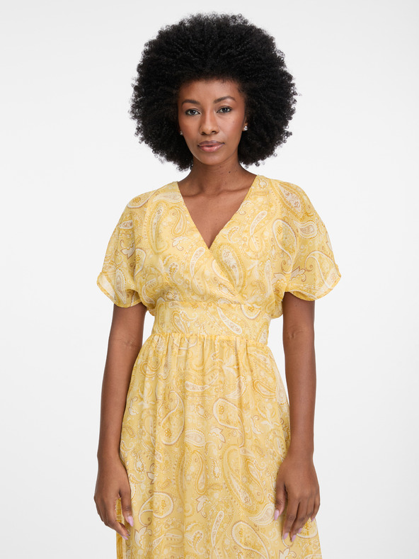 Orsay Maxi abito giallo da donna ORSAY