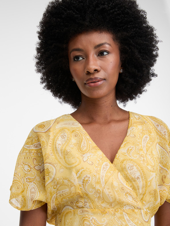 Orsay Maxi abito giallo da donna ORSAY